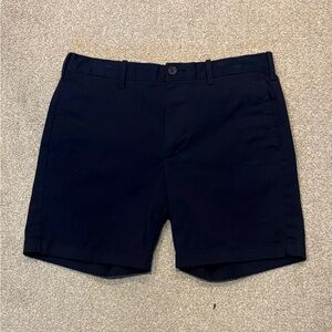 J. Crew Navy Men's Flat Front Shorts